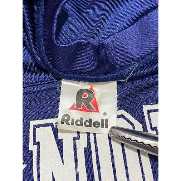 Riddell Blue Vintage North Football Jersey #82 Adult Large - Picture 6 of 11